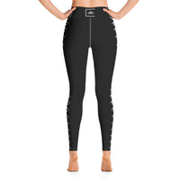 -SYC- Striped High-Waisted Yoga Leggings