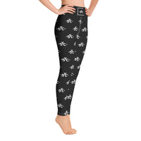 -SYC- Logo High-Waisted Yoga Leggings