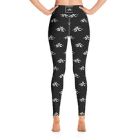 -SYC- Logo High-Waisted Yoga Leggings