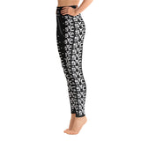 The "LV" Edition - SYC- logo High-Waisted Yoga Leggings