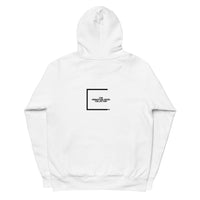 The "New 'S' On The Chest" Unisex pullover hoodie (White)